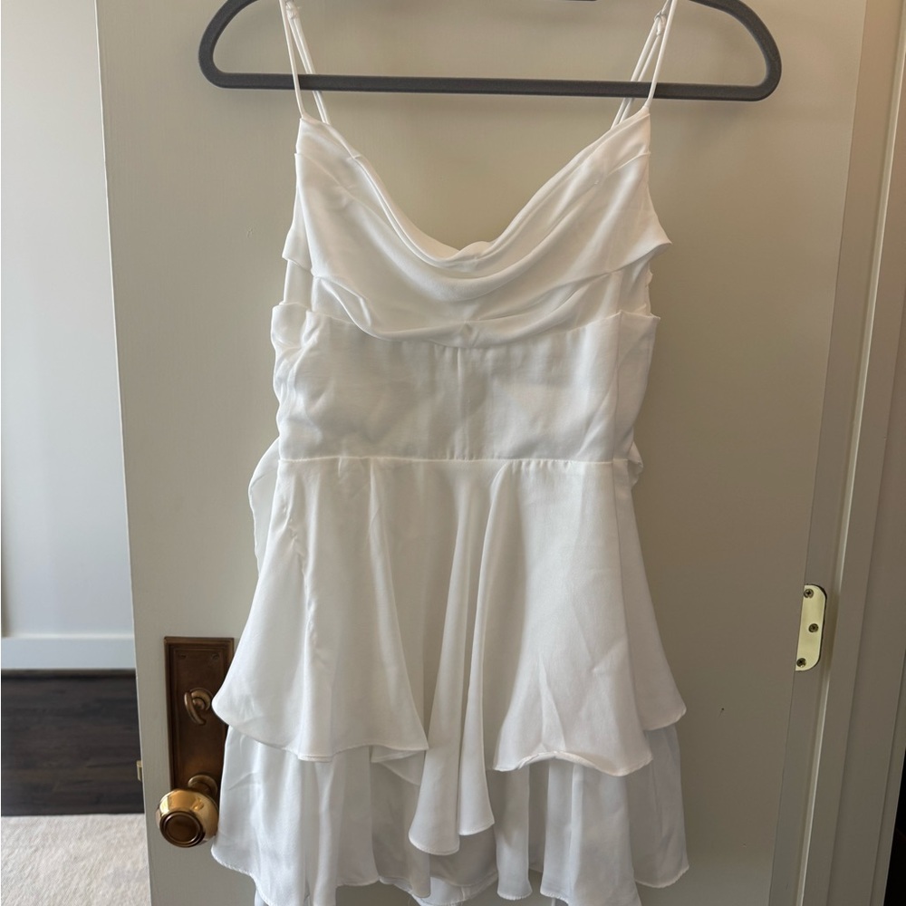 Mustard Seed Elegant White Dress